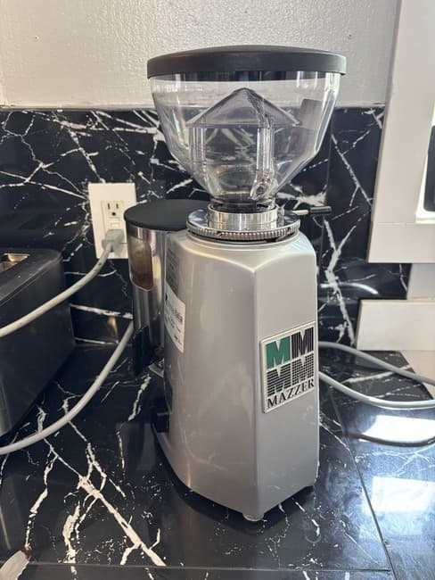 MAZZER Made In Italy Luigi srl Mini Man Electronic Grinder Coffee Italian product image